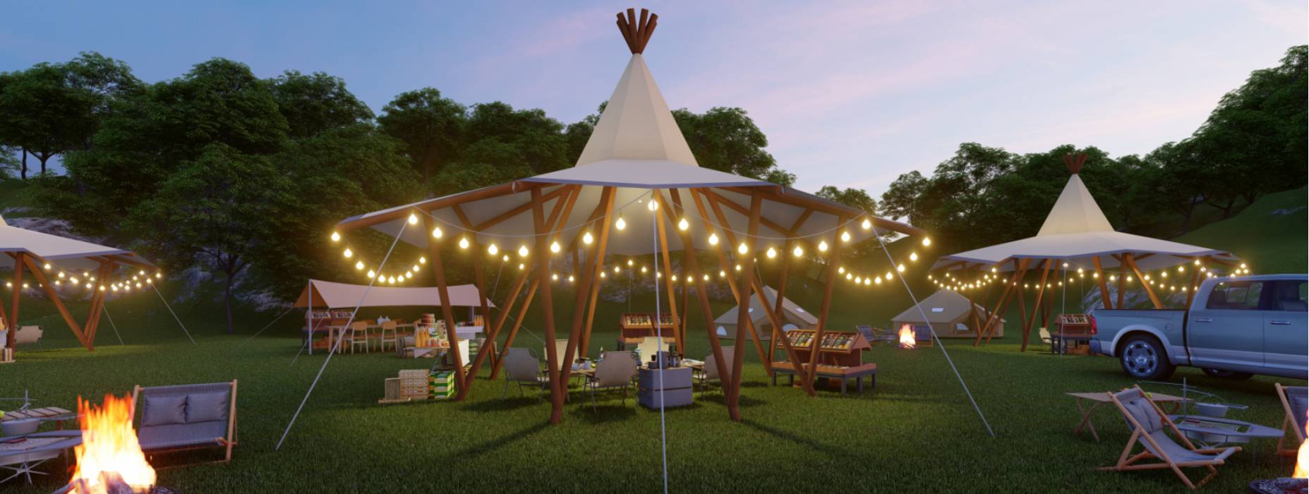 嘉禾县露营帐篷酒店厂家